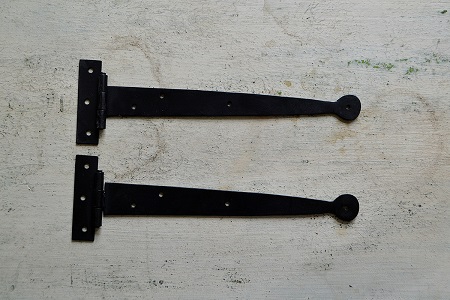 PAIR OF BARN DOOR HINGES