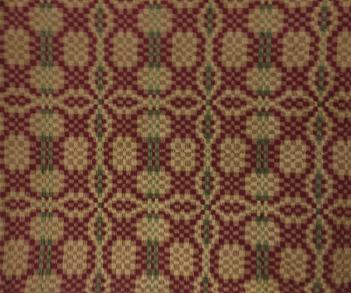 THE PATRIOT KNOT SAVANNAH CURTAIN 72"X63" GREEN/CRAN/TAN