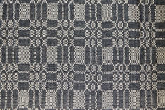 BAYBERRY WEAVE BLACK/TAN SAVANNAH CURTAIN