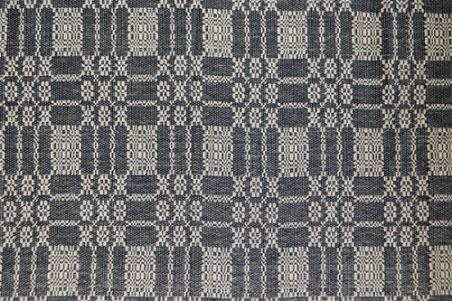 BAYBERRY WEAVE BLACK/TAN SAVANNAH CURTAIN